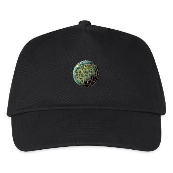 Networked world: The city of the future! - Kids’ Baseball Cap - black - Front