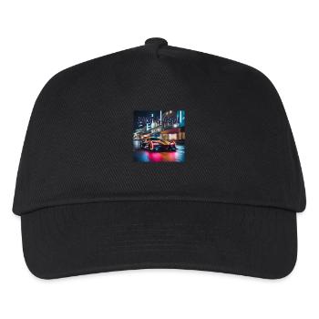 Fast und Cool - Kinder Basecap - Schwarz - Vorne