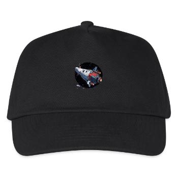 Galactic Journey: Departure into the unknown! - Kids’ Baseball Cap - black - Front