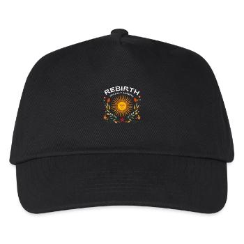 Rebirth, Reveal, Realize - Resolution of the Year - Kids’ Baseball Cap - black - Front
