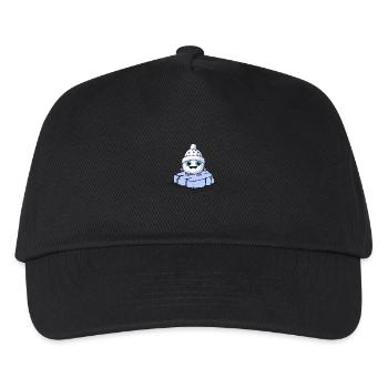 monster eisscholle - Kinder Basecap - Schwarz - Vorne