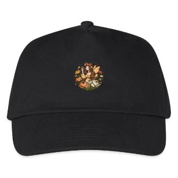 Fée hippie - Casquette de baseball Enfant - noir - Devant