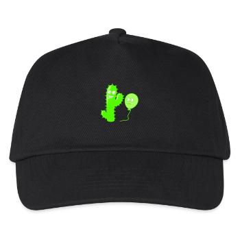 Cactus ballon poignée de main salutation pointes - Casquette de baseball Enfant - noir - Devant