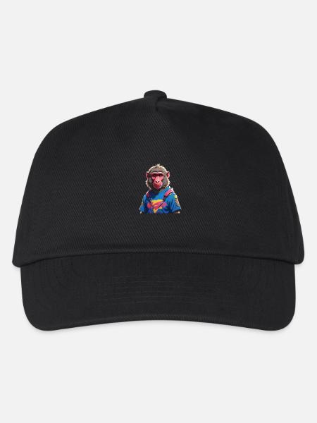 Pavian - Kinder Basecap - Schwarz