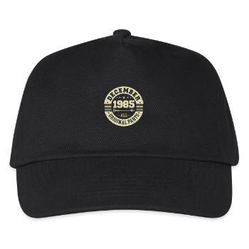Legenden Geburtstag Dezember 1985 geboren Geschenk - Kinder Basecap - Schwarz - Vorne