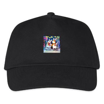 Animal Carnival - Kids’ Baseball Cap - black - Front