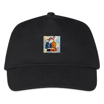 Un instant avant la note - Casquette de baseball Enfant - noir - Devant