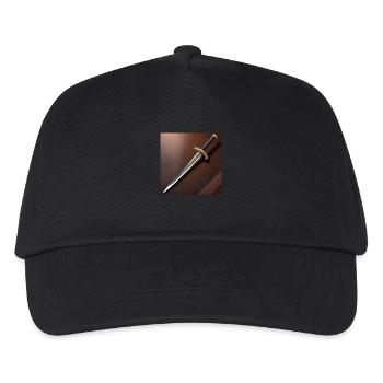 Conception d’affiche Sabre Samouraï - Casquette de baseball Enfant - noir - Devant