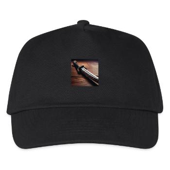 Conception d’affiche Sabre Samouraï - Casquette de baseball Enfant - noir - Devant