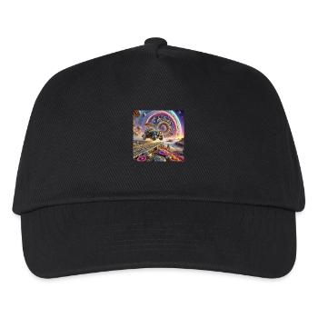 Weltall - Kinder Basecap - Schwarz - Vorne