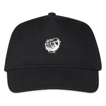 dessin animé mouton dessin tatouage dessin au trait croquis - Casquette de baseball Enfant - noir - Devant