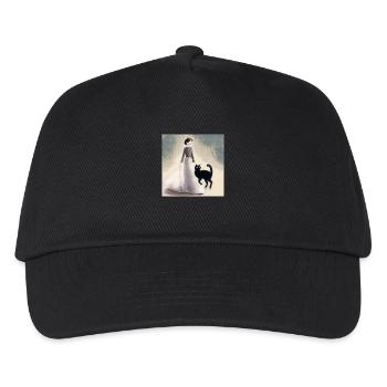 About a cat that... - Kids’ Baseball Cap - black - Front