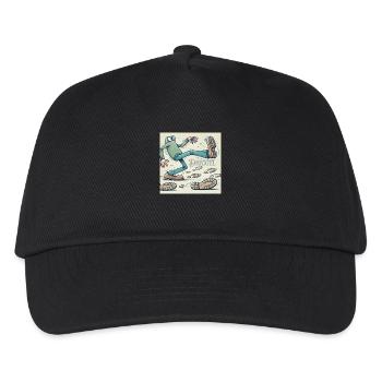 Driggel - Kinder Basecap - Schwarz - Vorne