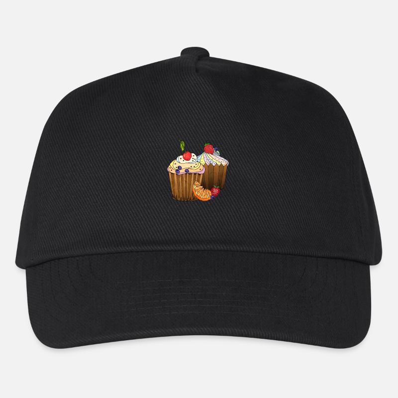 Kuchen - Kinder Basecap - Schwarz