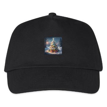 Christmas Tree - Kids’ Baseball Cap - black - Front