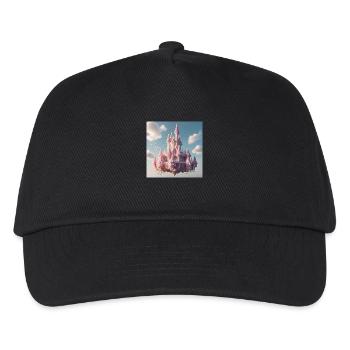 Schloss - Kinder Basecap - Schwarz - Vorne