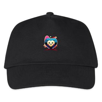 Guardian Heart - Kids’ Baseball Cap - black - Front