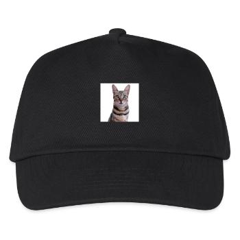 Chat chat chaton doux - Casquette de baseball Enfant - noir - Devant