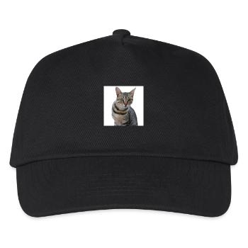 Chat chat chaton doux - Casquette de baseball Enfant - noir - Devant