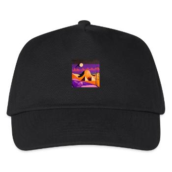 A secret place - Kids’ Baseball Cap - black - Front