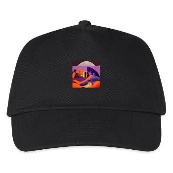 Mysteries of the desert - Kids’ Baseball Cap - black - Front