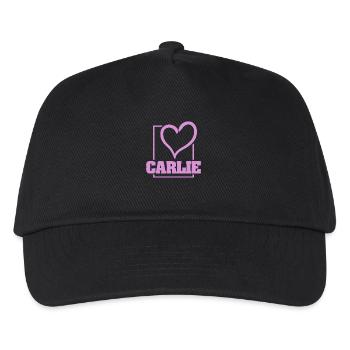 Bachelorette Carlie - Kids’ Baseball Cap - black - Front