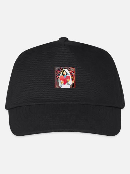 Geschenk - Kinder Basecap - Schwarz