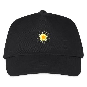 Bright Sun Rays Summer Glow Light Warmth - Kids’ Baseball Cap - black - Front