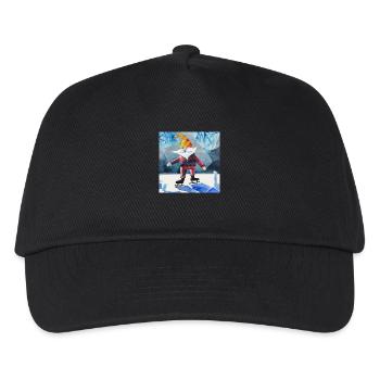Die Wunder des Winters - Kinder Basecap - Schwarz - Vorne