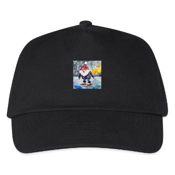For claws - Kids’ Baseball Cap - black - Front