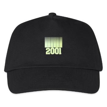 2001 - Kinder Basecap - Schwarz - Vorne