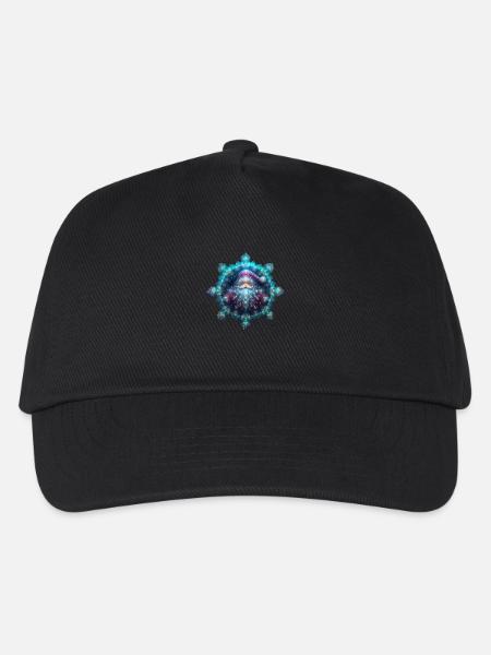 Père Noël Flocon - Casquette de baseball Enfant - noir