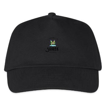 J’peux pas j’ai soirée avec des extraterrestres - Casquette de baseball Enfant - noir - Devant