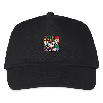 Coffee - For Coffee Lovers - Kids’ Baseball Cap - black - Front
