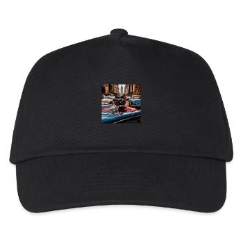 Cat on tour - I love Mexico! - Mexico city - Kids’ Baseball Cap - black - Front
