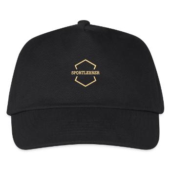 Physical education teacher as work - Kids’ Baseball Cap - black - Front