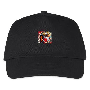 Coller Döner Verkäufer - Kinder Basecap - Schwarz - Vorne