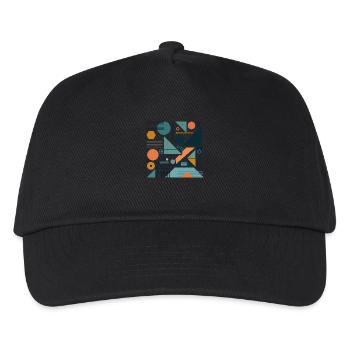 Abstractions géométriques - Casquette de baseball Enfant - noir - Devant