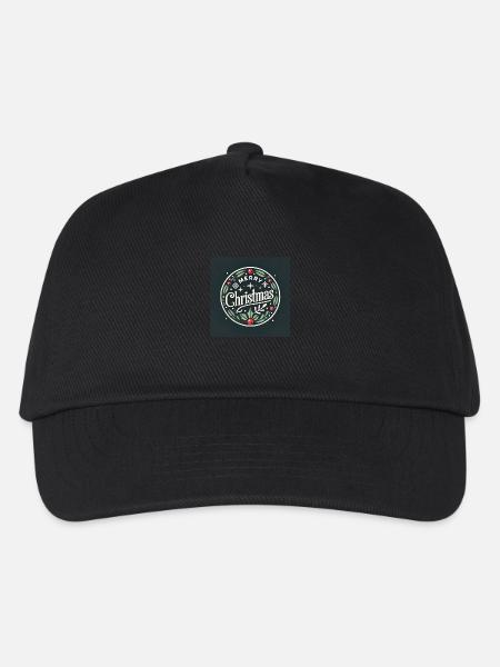 Christmas emblem - Kinder Basecap - Schwarz