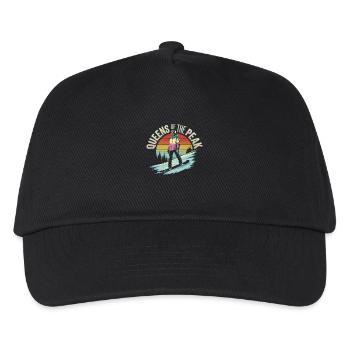 Queens of the Peak - Snowboard Art - Kids’ Baseball Cap - black - Front