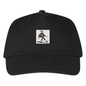 Skeleton Swagger - Kids’ Baseball Cap - black - Front