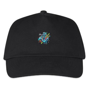 Anker Kapitän - Kinder Basecap - Schwarz - Vorne