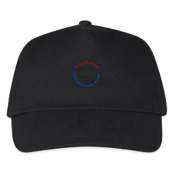 Je ne parle pas trop - Casquette de baseball Enfant - noir - Devant
