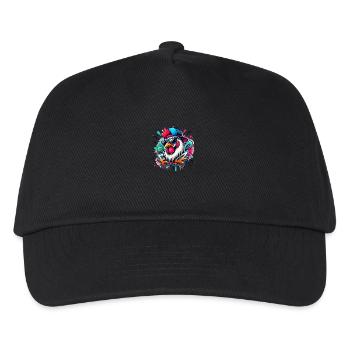 Poulet cool Poulet Élevage de poulets Agriculture - Casquette de baseball Enfant - noir - Devant
