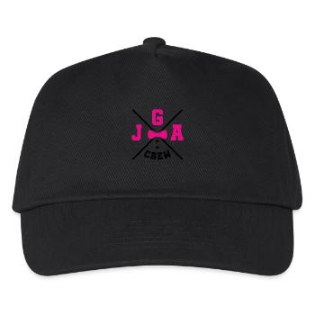jga crew - Kinder Basecap - Schwarz - Vorne