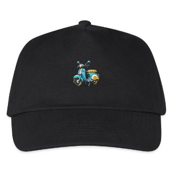 Mobylette de la RDA – Charme vintage dans un style rétro - Casquette de baseball Enfant - noir - Devant