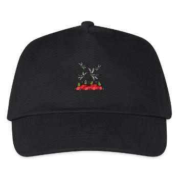 Wichtig - Kinder Basecap - Schwarz - Vorne
