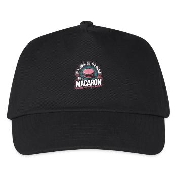 Individuality like a macaron - Kids’ Baseball Cap - black - Front