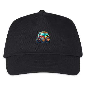 Tractor - Kids’ Baseball Cap - black - Front