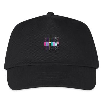 Birthday girl - birthday gift idea - Kids’ Baseball Cap - black - Front